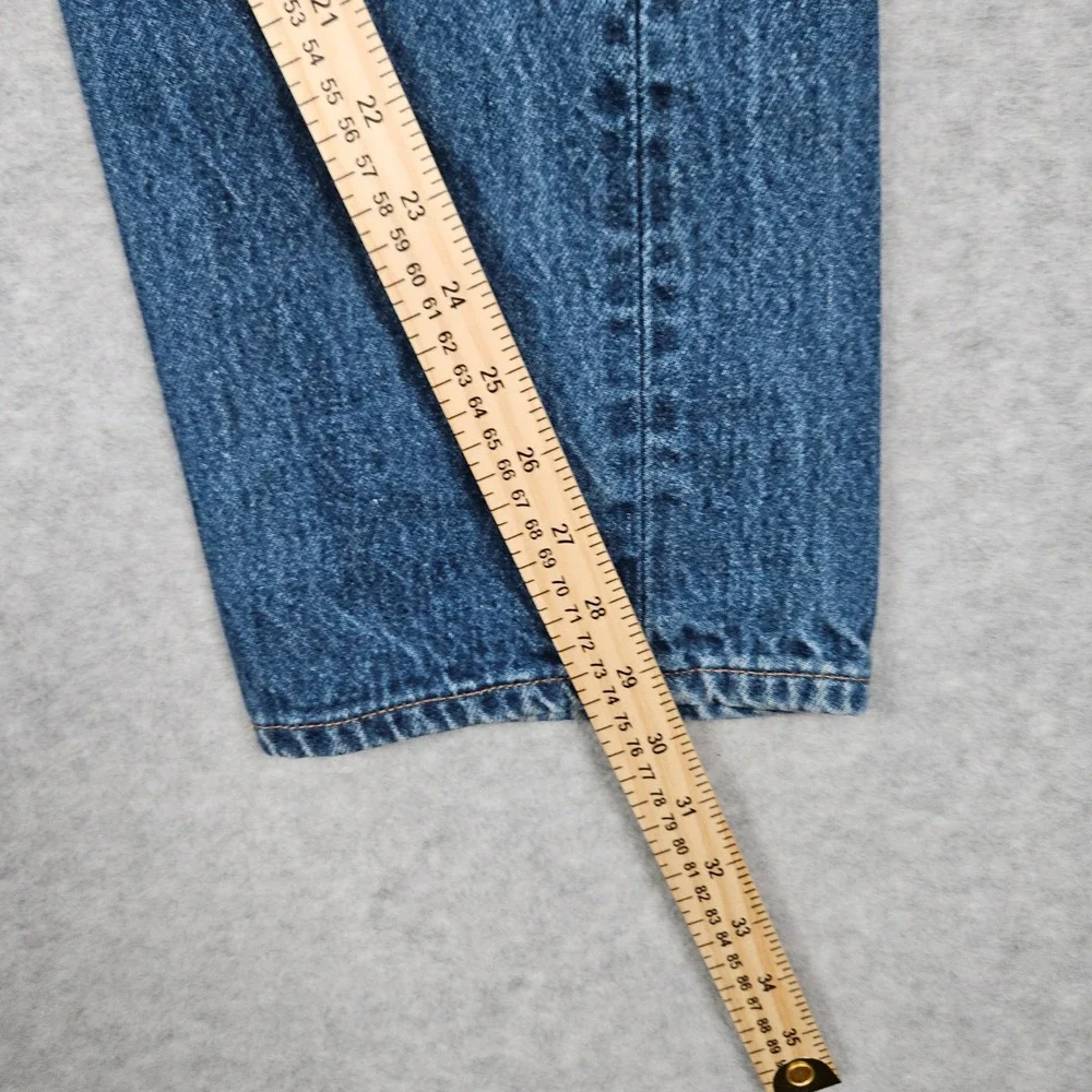 Vintage Levi's Men 34x33 Blue Denim Jeans 501xx Straight Button Fly (Fits 33x30)